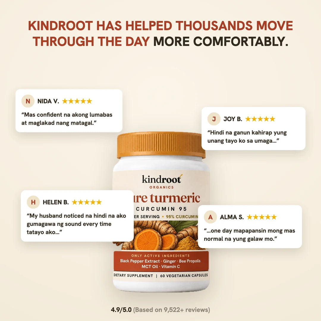 KindRoot has helped thousands move through the day more comfortably with verified customer review chips